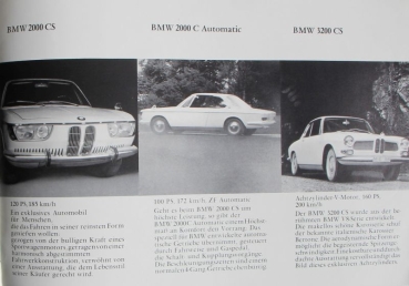 Preview: BMW Typen Modelprogramm 1965 Automobilprospekt (2764)